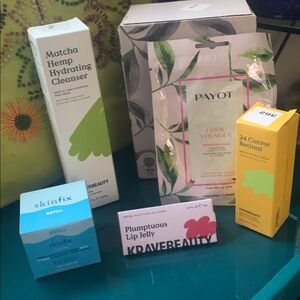 Curated luxury skincare bundle